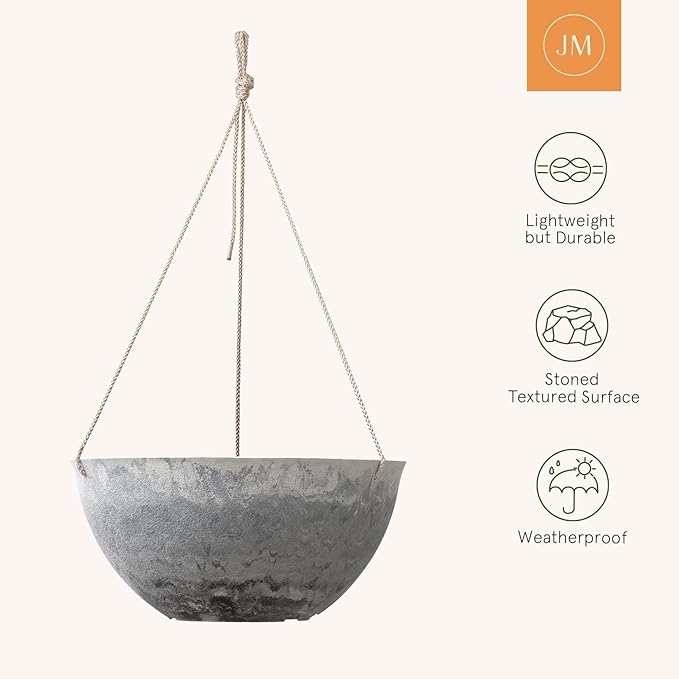 LA JOLIE MUSE Large Hanging Planters - Image 6