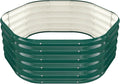 Hexagon Raised Garden Bed, 48 Inch Diagonal & 16.5 Inch Tall, Galvanized Steel by Unknown