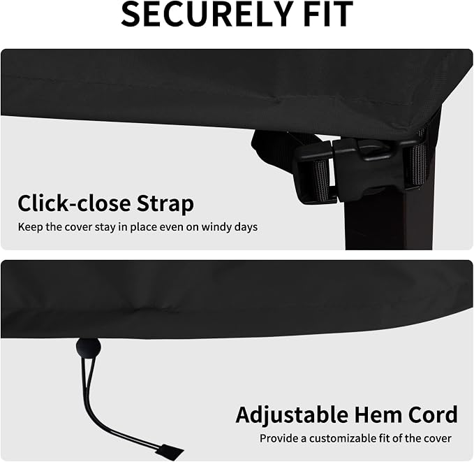 Easy-Going Waterproof Patio Lounge Chair Cover UV Resistant Outdoor Chaise - Image 6