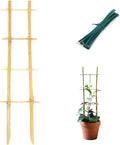 Bamboo Trellis, 16in Ladder-Shaped Trellis by Cambaverd