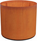 PLANTERCRAFT Corten Steel Metal Planter Box, Round Sizes, Modern Garden Steel by Plantercraft
