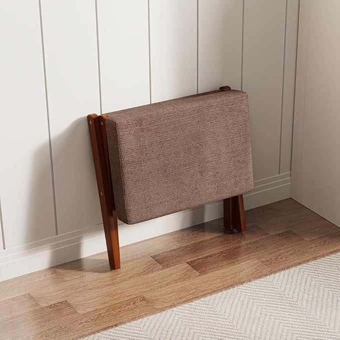 Foldable Foot Stool Ottoman, Modern Foot Rest - Image 9