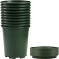 Fasmov 10PCS 1 Gallon Durable Nursery Pot Garden Flower Pots Nursery Plant by Fasmov
