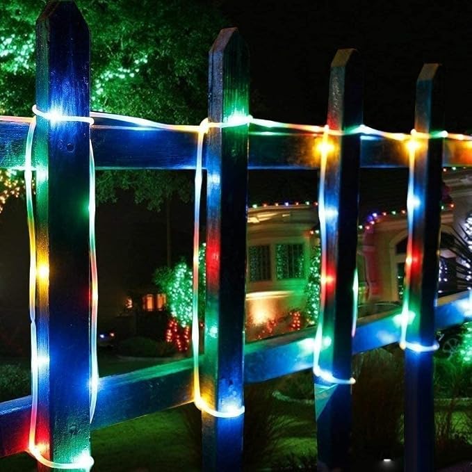 Solar Rope Lights 39FT IP65 Waterproof Outdoor Lights LED Copper Fairy String - Image 7