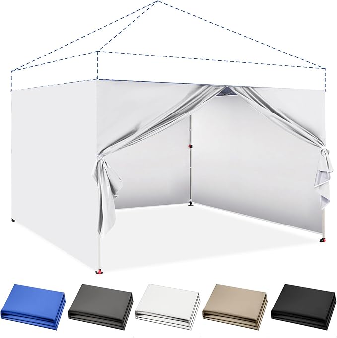CROWN SHADES 10x10 Canopy Sidewalls by CrownShades