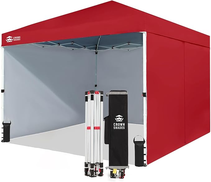 CROWN SHADES 10X10 Comercial Instant Canopy Pop Up Tent by CrownShades
