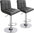 Leopard Bar Stools, Modern PU Leather Adjustable Swivel Bar Stool by LEOPARDPRODUCTS