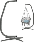 Best Choice Products Metal Hanging Hammock C-Stand by BestChoiceProducts