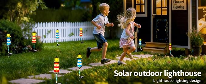 Solar Lights Outdoor 2 Pack, Solar Garden Lamps, Outdoor Decorations, Garden - Image 7