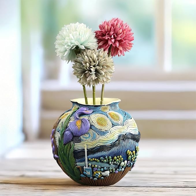 TOZLU Picasso Brutalist Beauty Face Flower Pot Ornaments Flower Pots Head by TOZLU