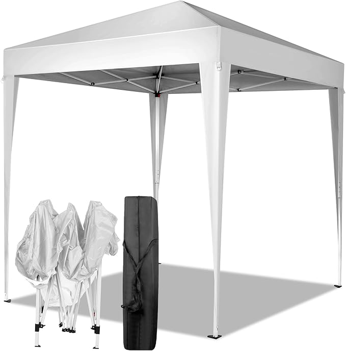 Outvita 6.5x6.5ft Pop Up Canopy Tent, Outdoor Instant Shelter Folding Canopy by Outvita