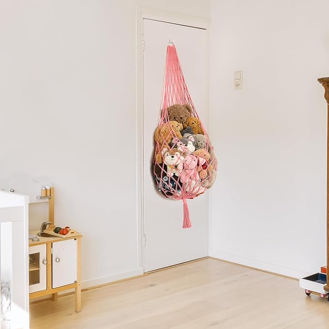 Stuffed Animal Net or Hammock Corner Hanging Net - Image 6