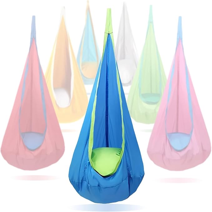 Kids Swing Seat Hammock Chair Indoor Outdoor Hanging Chair by TRAVELBAIC