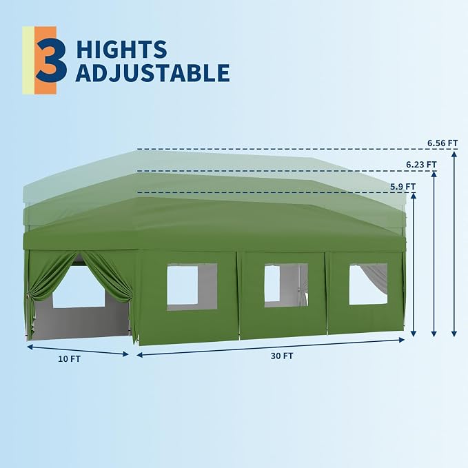 10x30 Pop Up Canopy - Image 4