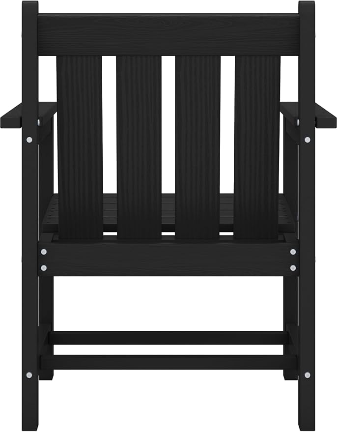 SEWRWALL 3 Pieces Patio Bistro Set, All Weather Adirondack Chair Set - Image 12