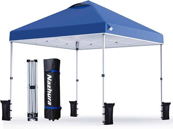 Nazhura 10' x 10' Pop Up Canopy Tent by NazhuraGoodCompanionAtHome