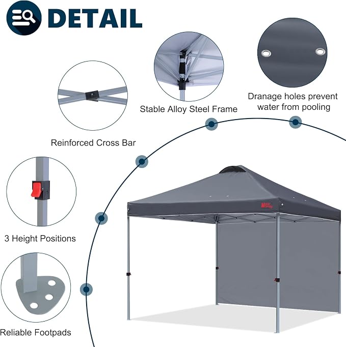 MASTERCANOPY Durable Pop-up Canopy Tent - Image 4