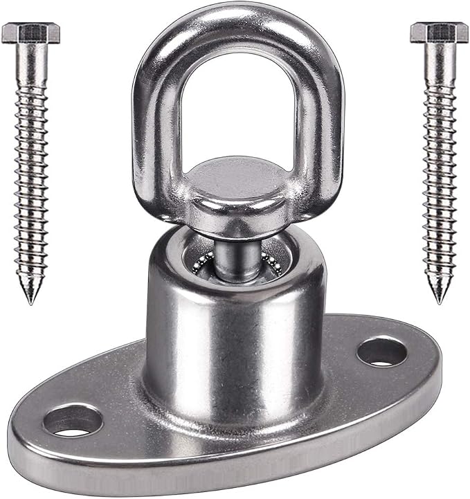 SELEWARE Silent Ball Bearing Swing Hangers, Heavy Duty 360° Rotate Swing Swivel by SELEWARE