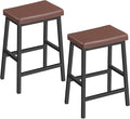 HOOBRO Bar Stools, Counter Height Bar Stools, 24 Inch Barstools by HOOBRO
