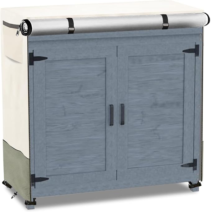 Outdoor Garden Potting Bench Table Cover by Osileyo