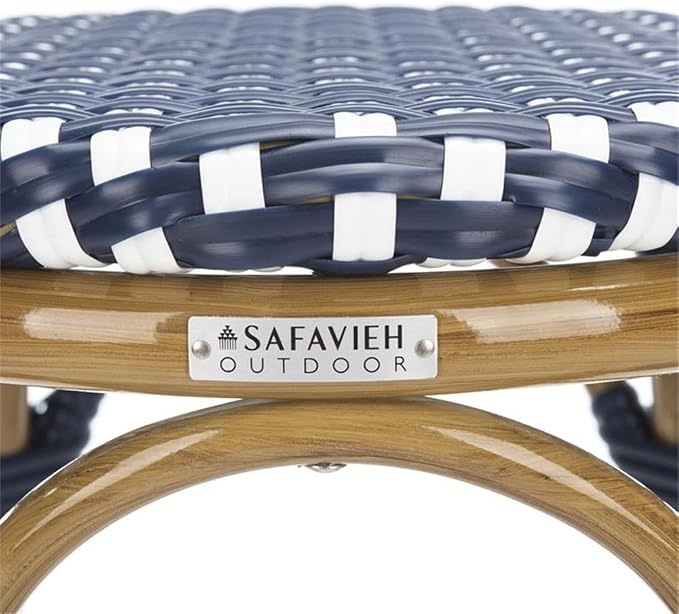 Safavieh Outdoor Collection Kipnuk Navy and White and Light Brown - Image 5