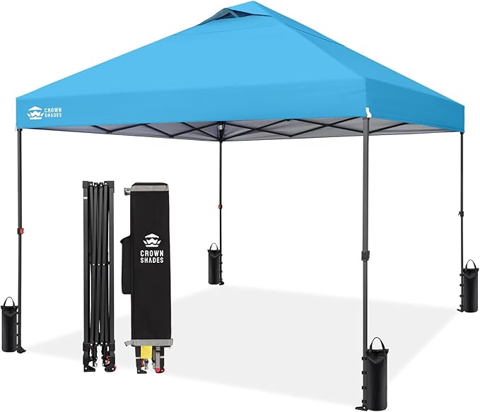 CROWN SHADES 10x10 Pop Up Canopy Tent by CrownShades