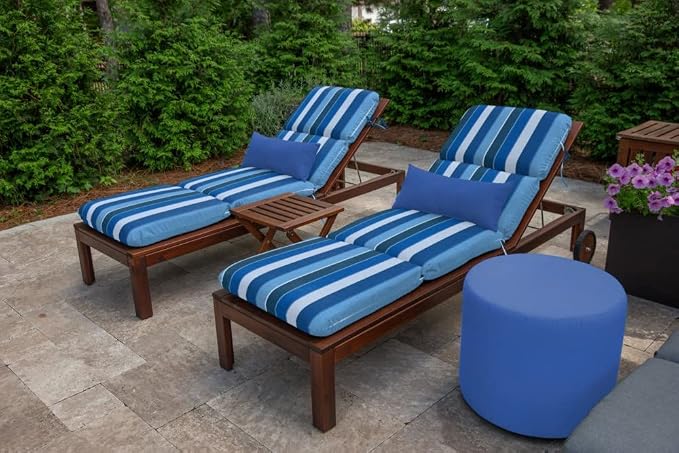 Sunbrella Patio Chaise Cushions - Image 4