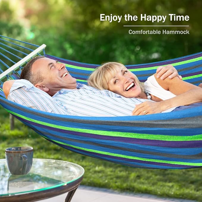 MOSFiATA Hammocks Portable Camping Hammock Upgraded 550lb Comfortable Fabric - Image 6