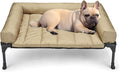 Veehoo Cooling Elevated Dog Bed Add Removable Waterproof Bolster Cushion Mat by Veehoo