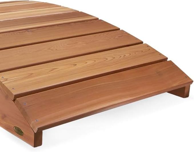 All Things Cedar Wooden Bridge, Outdoor Garden Walkway - Image 6