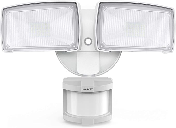 LEPOWER 30W LED Security Lights Motion Sensor Outdoor, IP65 Waterproof by LEPOWER