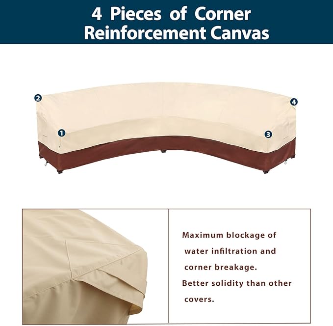 Curved Patio Furniture Covers - Image 4