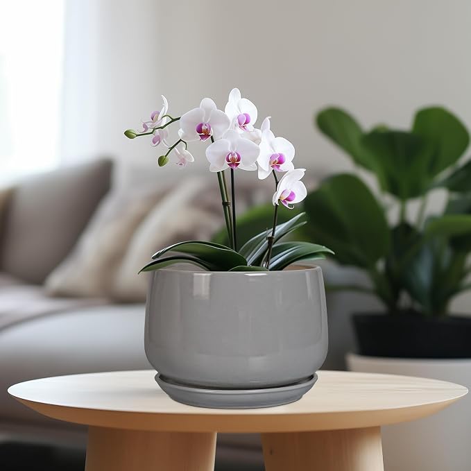 G EPGardening Modern Ceramic Planter - Image 2