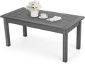 Stoog Outdoor Coffee Table, All-Weather HIPS Patio Coffee Table, by Stoog