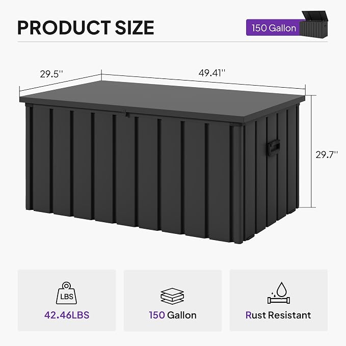 PURPLE LEAF 10' X 12' Hardtop Gazebo - Image 2
