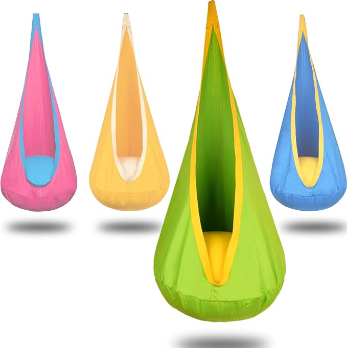 Kids Pod Swing Hanging Seat Child Hammock Chair Indoor and Outdoor Sensory by Unknown
