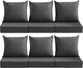 Outdoor Deep Seat Cushion Set, 24x24 Inch Water-Resistant & Fade-Resistant by MuaMelop
