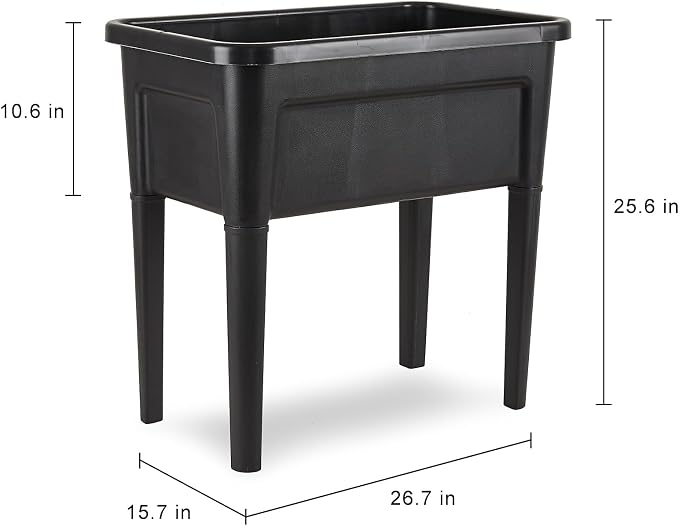 2 Pcs Plastic Raised Garden Beds - Image 3