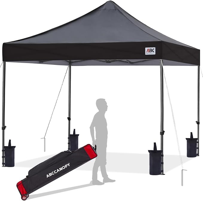 ABCCANOPY Patio Pop Up Canopy Tent 10x10 Commercial-Series by ABCCANOPY