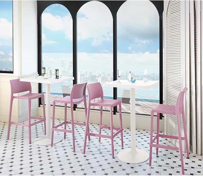 Lagoon Sensilla Stack-Able Bar Stool - Image 4