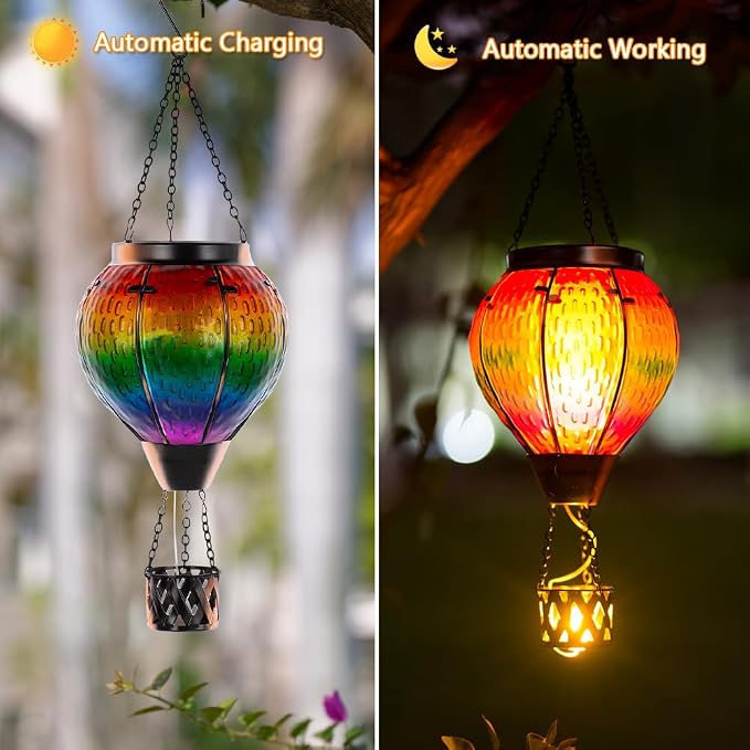 DREAMSOUL Hot Air Balloon Solar Lantern - Image 4