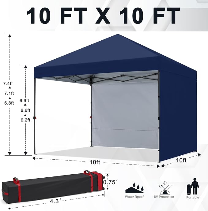 COOSHADE Pop Up Canopy Tent 10x10 - Image 5