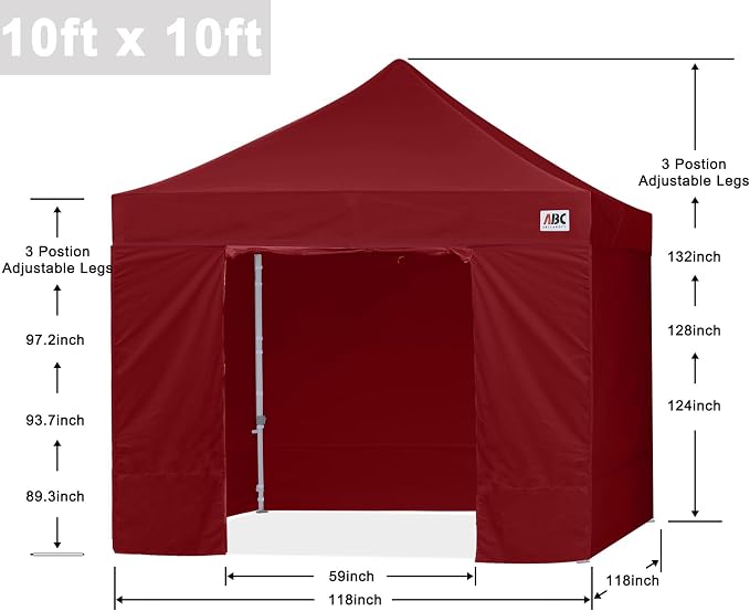 ABCCANOPY Easy Pop Up Canopy Tent - Image 3