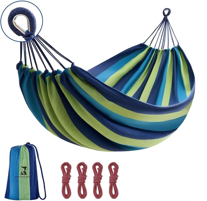 Camping Hammock Comfortable Fabric Hammocks by Unknown