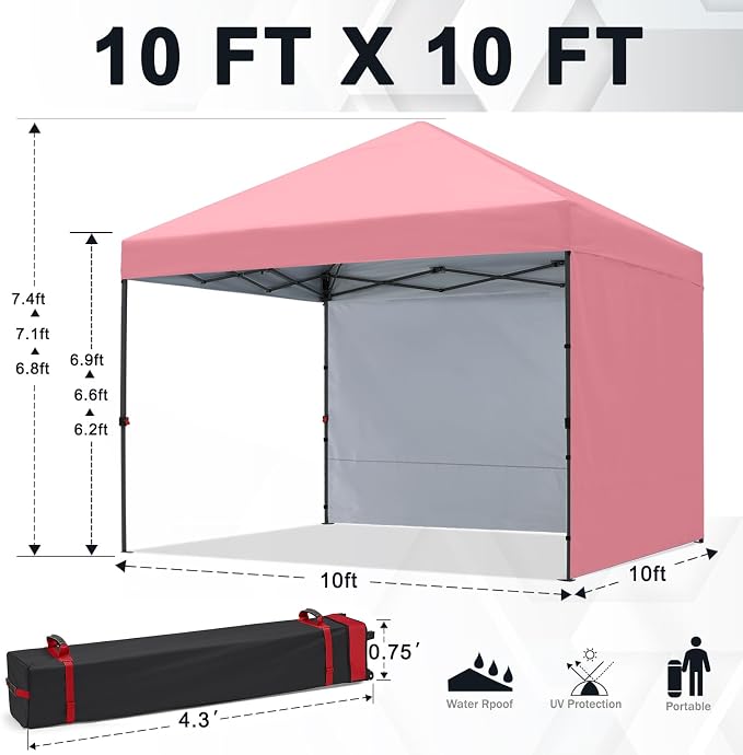 COOSHADE Pop Up Canopy Tent 10x10 - Image 5