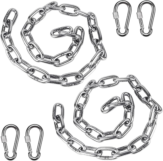 BeneLabel 2Pcs 29inch Stainless Steel Hanging Chair Chain Kit - Image 7