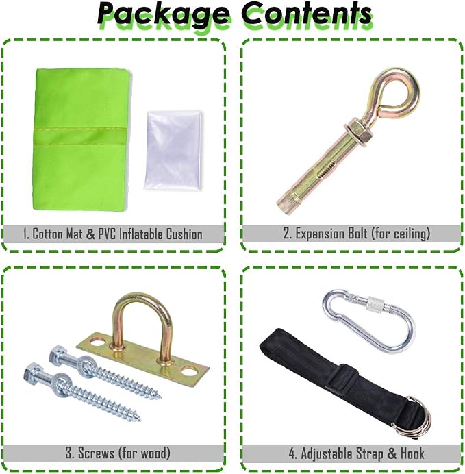 Kids Pod Swing Hanging Seat Child Hammock Chair Indoor and Outdoor Sensory - Image 9