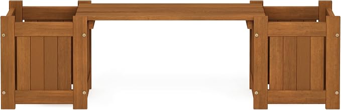 Furinno Tioman Hardwood Mini Outdoor Planter Box - Image 9
