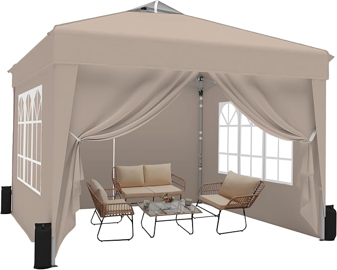 SANWAY 10x10 Pop Up Canopy Tent by SANWAY