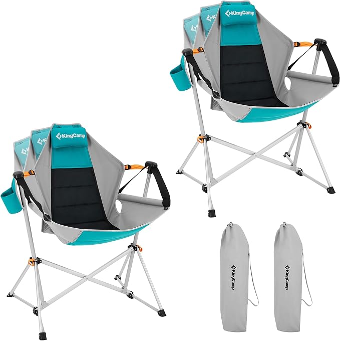 KingCamp Hammock Camping Chair, Swinging Portable Folding Camp Chairs by KingCamp